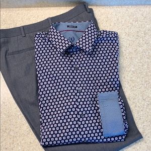 Bugatchi classic fit men’s dress shirt